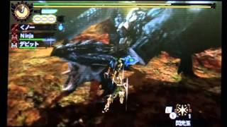 mh4g　初期装備～リオレウス亜種　操虫棍３３