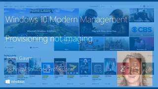 Provisioning a Windows 10 Device