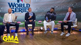 MLB stars discuss 2024 World Series