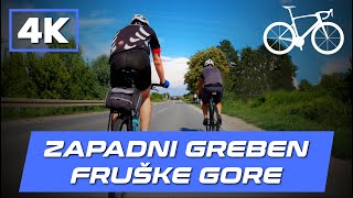 Zapadni greben Fruške gore - Biciklom (4K)