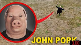 JOHN PORK DRONE KAMERASINA SALDIRDI