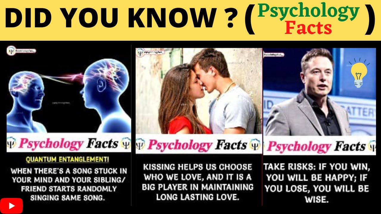 Did You Know Psychology Facts Amazing Facts Ep 01 Facts