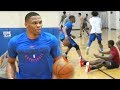 Russell Westbrook at Rico Hines UCLA Run!