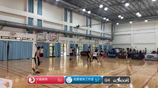 20250112 CBC籃球聯盟 11:00 交通細狗 VS 稻妻健身工作室