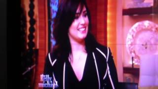Demi Lovato Interview 4/11/13 Kelly and Michael