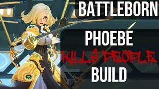 Phoebe Kills People Build - Overpowered Damage OP Sustain Mobility Build - Battleborn PS4