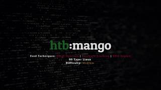 HackTheBox: Mango - Difficulty: Medium