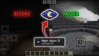 Night Vision Mod For Mcpe 😮 03/30