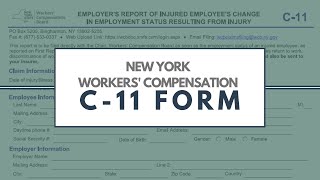 C-11FORM: New York Workers' Compensation Forms