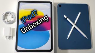 iPad 10th Generation Unboxing | Blue | iPad Review