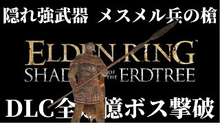 特殊R2が超強い！隠れ強武器『メスメル兵の槍』でDLC全追憶ボスをサクサク攻略！【エルデンリングDLC｜ELDEN RING SHADOW OF THE ERDTREE】脳筋ビルド