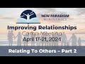 NPMIN CM 2024 | Day 2-3 | Relating to Others -- Part 2