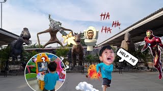 เจ้าเปา ตะลุย‼️ ดินแดนไดโนเสาร์ จูราสสิคพาร์ค Dinosaur Jurassic Park ep.2 เล่นตู้เกมไซเรนเฮด skibidi