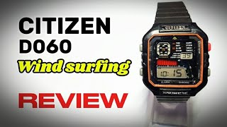 Citizen D060 Windsurfing Vintage Digital Watch Review - Ep 66