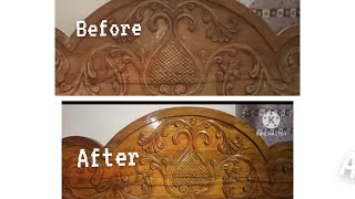 How to clean wood furniture \u0026 polish మీ పాత ఫర్నిచర్ కొత్తగా సైనింగ్ వచ్చేలా ఇలా చేయండి