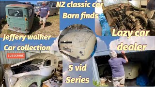 NZ classic car barn finds including a 4litre princess ambulance! Jeffery walker