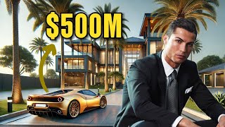 Cristiano Ronaldo’s Billionaire Lifestyle in 2025! 💖🍀#Cristiano #CR7 #Luxury #Football