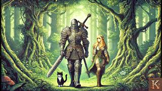 🌲✨ Medieval Journey Through the Enchanted Forest | Alpha Waves for Focus & Relaxation | 9-12Hz l🎶🍃🌿