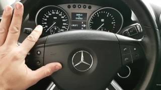 Reset serviço mercedes ML 320 / 350