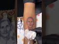 portrait tattoo on hand tattoo portraittattoo dadtattoo artistictattoo tattooartist