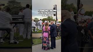 P. Trump and F. Melania at the Congressional Picnic #trump #melaniatrump #whitehouse #donaldtrump