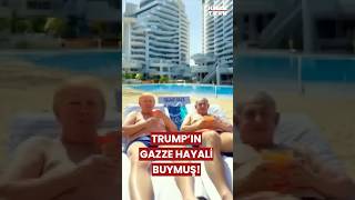 Trump'tan Skandal Gazze Paylaşımı! #trump #gazze #shorts