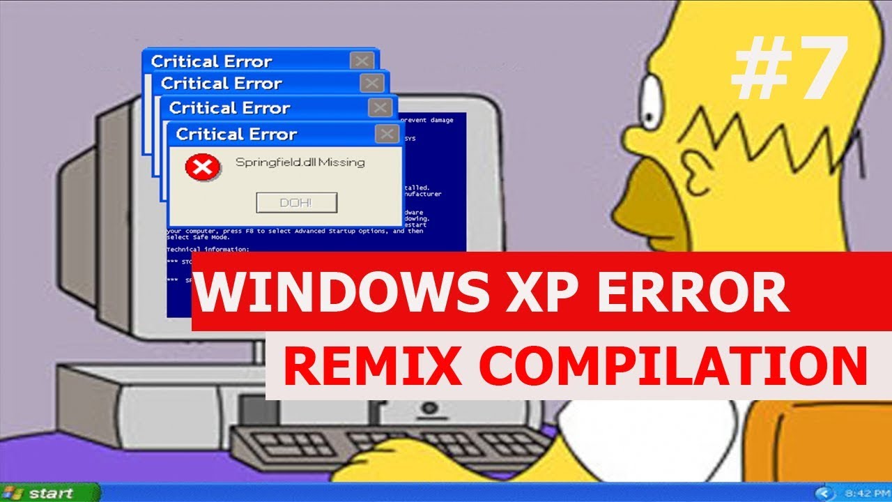 Windows XP Error - REMIX COMPILATION #7 - YouTube