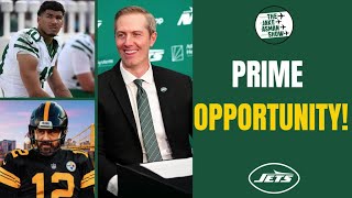 Why Aaron Rodgers Signing Creates PRIME WINDOW For The Jets to DEAL Veteran WR!