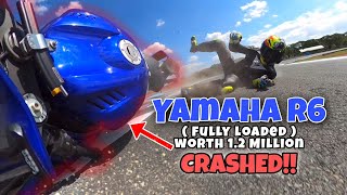 Yamaha R6 at 239 KPH biglang sumemplang | Clark International Speedway | Papa Lhens