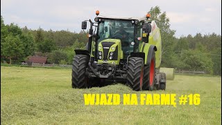 AKCJA SIANOKISZONKA  2020 CZ. 1 GR PRZEMEK MARTYNIUK CLAAS ARION 440 FARMER #WJAZDNAFARME 16