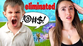 the most TOXIC kid on FORTNITE! (Funny Moments)