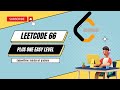 Leetcode 66  -  Plus One Java solution