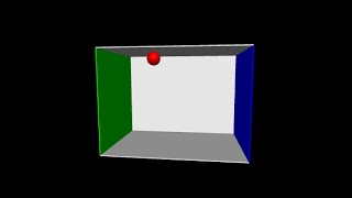 Bouncing Ball vPython -- Paul McWhorter tutorial HW