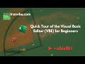 🚀 Quick Tour of the Visual Basic Editor (VBE) for Beginners | Learn VBA in Excel