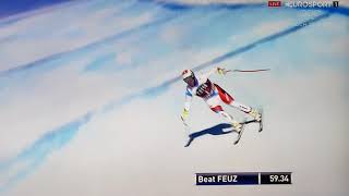 Beat Feuz eröffnet und gewinnt das Lauberhornrennen in Wengen 2018