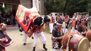 獅子舞列伝2018・竹田組獅子舞（正八幡神社）【香川県三豊市三野町大見】（平成30年・2018）