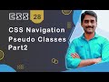 CSS Navigation Pseudo Classes Part 2 - CSS Tutorial 28 🚀