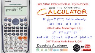 How to Solve Exponential Equations with the Scientific Calculator FX-991ES