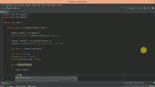 Java Tutorial: How to build game in java using random random = new Random();