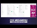 HOW TO CREATE CSS MEGA MENU USING ONLY HTML & CSS | CREATIVE DROPDOWN MEGA MENU | NO JQUERY
