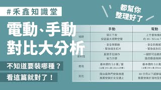 想安裝升降百葉窗，獨家分析⚡️電動、🖐手動優點與推薦安裝陽台！還有貼心比較表