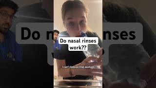 The TRUTH about nasal rinses | Doctor REACTS and EXPLAINS