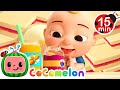 Peanut Butter Jelly Lunch Snack! | Healthy Foods | CoComelon Kids Songs & Nursery Rhymes