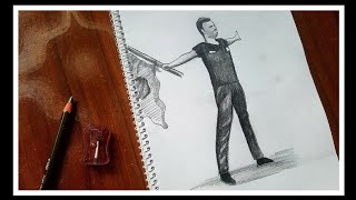 শহীদ আবু সাঈদের ছবি আকাঁ ||  Abu Sayed Pencil Sketch