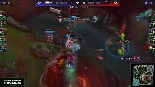 [T1 vs GenG] This is what happens when Gumayusi gets ahead on Caitlyn | 2022 LCK Spring Finals