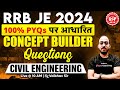 RRB JE | RRB JE 2024 Civil Engineering | RRB JE 2024 Civil Engineering Classes by Vaibhav Sir