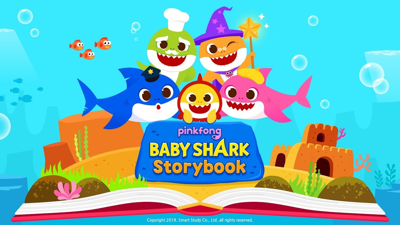 [App Trailer] Pinkfong Baby Shark StoryBook App | Education App | Story ...