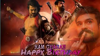HBD Ramcharan//happy birthday mega power star//Ram charan birthday status//Ramcharan mash up status