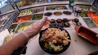 Subway Sandwiches POV Protein bowl and subs, another rush!