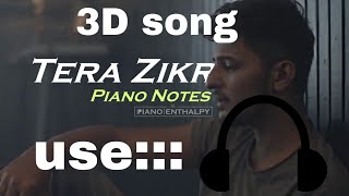 Tera Zikr - Official Remix by DENNY REMIX _ Darshan Raval (3D song)